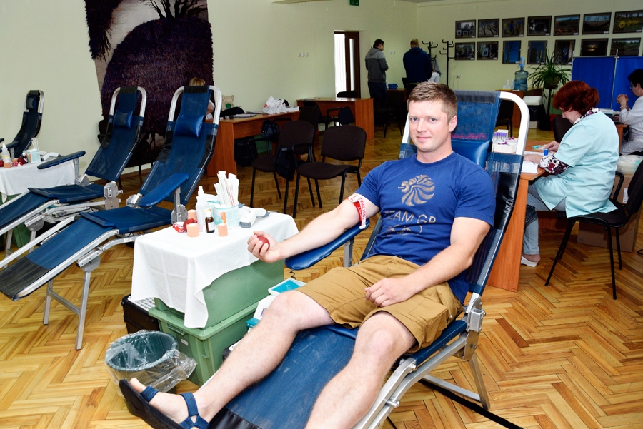 Īslīcietis Raivis Naumovs asinis nodod regulāri un par to saņem papildu atvaļinājuma dienas.
Autors: Ivars Bogdanovs