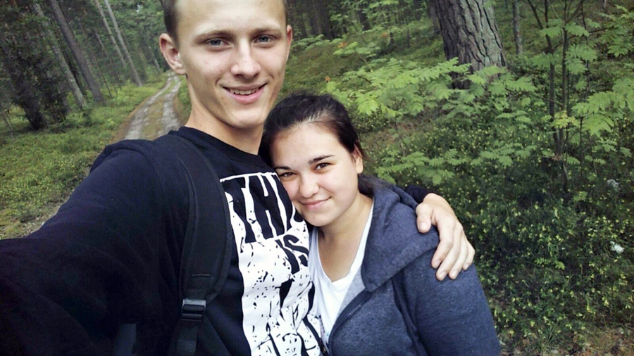 Kristiāns Šumins kopā ar draudzeni Keitu Samantu Vīndedzi.
Autors: no personiskā albuma