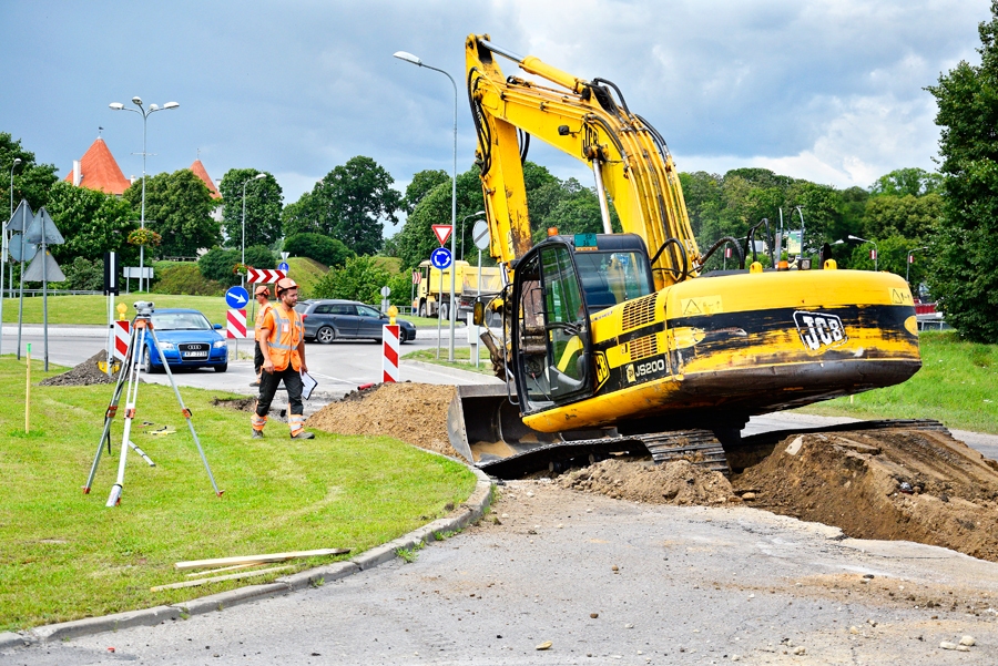 Īslīces ielas pārbūvei tērēs gandrīz miljonu eiro.
Autors: Ivars Bogdanovs