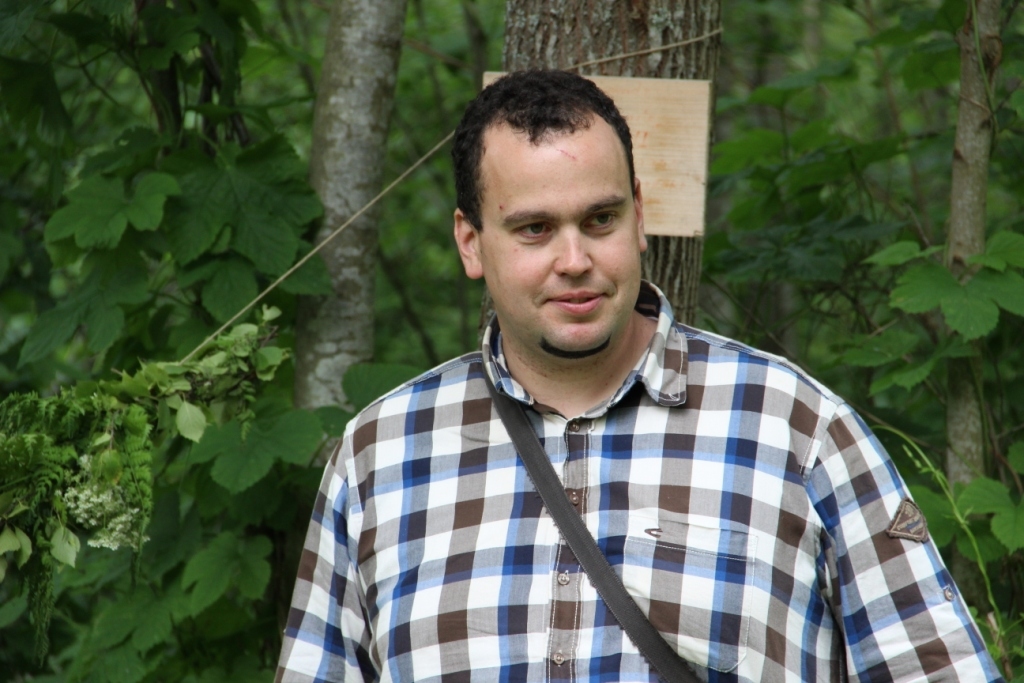 Kurmenes pagasta mežsaimniecības demonstrējumu teritorijā «Pūpoli» pārvaldnieks Raimonds Mežaks.
Autors: pdf.lv