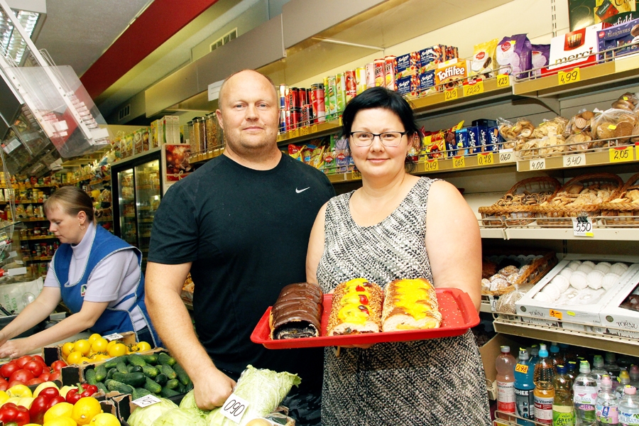 Jurija Artimoviča aizraušanās ar konditoreju pavēra papildu iespējas Žannas Artimovičas tirdzniecības uzņēmumam.
Autors: Uldis Varnevičs