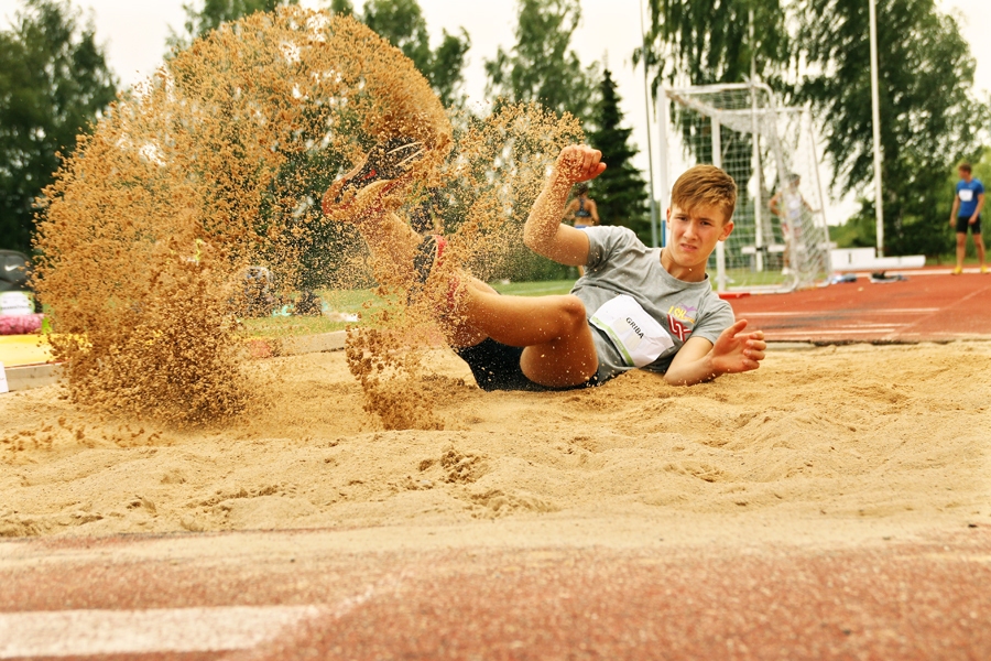 Aksels Griba daudzcīņā ieguva trešo vietu.
Autors: Uldis Varnevičs
