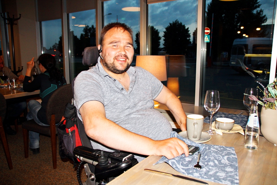 Arnis Homa, bijušais īslīcietis, cer Latvijā tirgot cilvēkiem ar invaliditāti piemērotas automašīnas.
Autors: Uldis Varnevičs