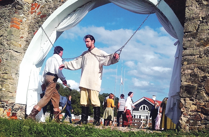 Lietuviešu dēkaiņa Tada Blindas sodīšana.
Autors: Vilnis Auzāns