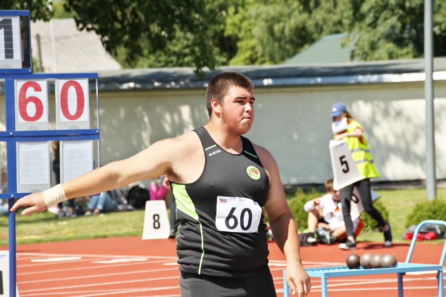 Sandis Šaškovs Čehijā, Brno pilsētā, izcīnīja zelta medaļu lodes grūšanā.
Autors: no «Bauskas Dzīves» arhīva