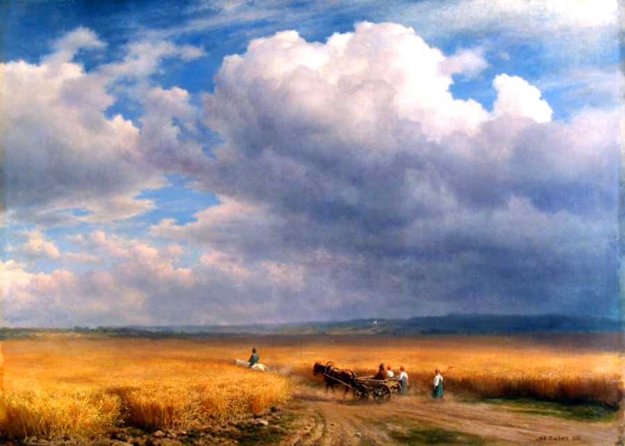 M. Klots fon Jurgensburgs «Rudzi».
Autors: no www.lnmm.lv