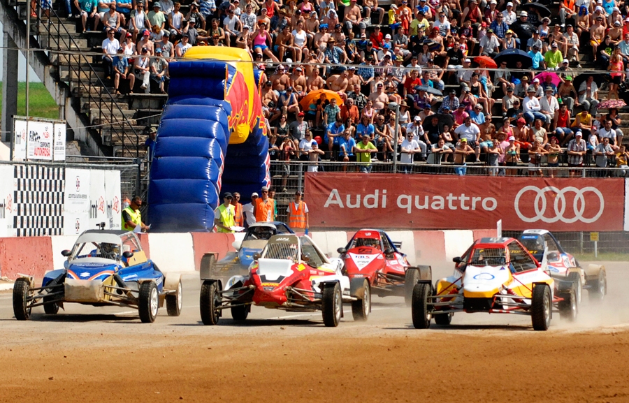 Eiropas čempionāts autokrosā Mūsas trasē pēdējo reizi notika 2014. gadā.
Autors: no «Bauskas Dzīves» arhīva.