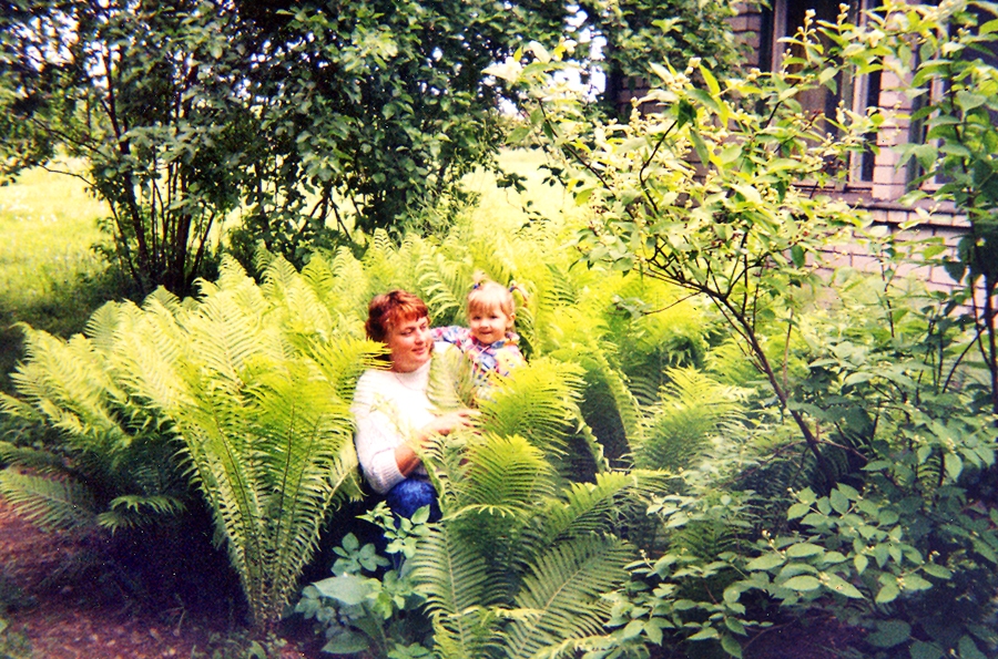 Ilga Orupe kopā ar mazmeitiņu Sendiju.
Autors: no personiskā albuma.