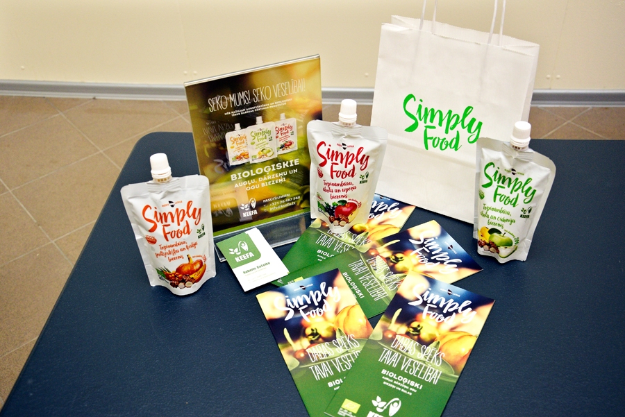 SIA «Keefa» produkcija pašlaik ir trīs veselīgi biezenīši.
Autors: Ivars Bogdanovs