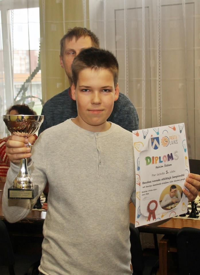 Reinis Štāls bija labākais gan jauniešu, gan pieaugušo konkurencē.