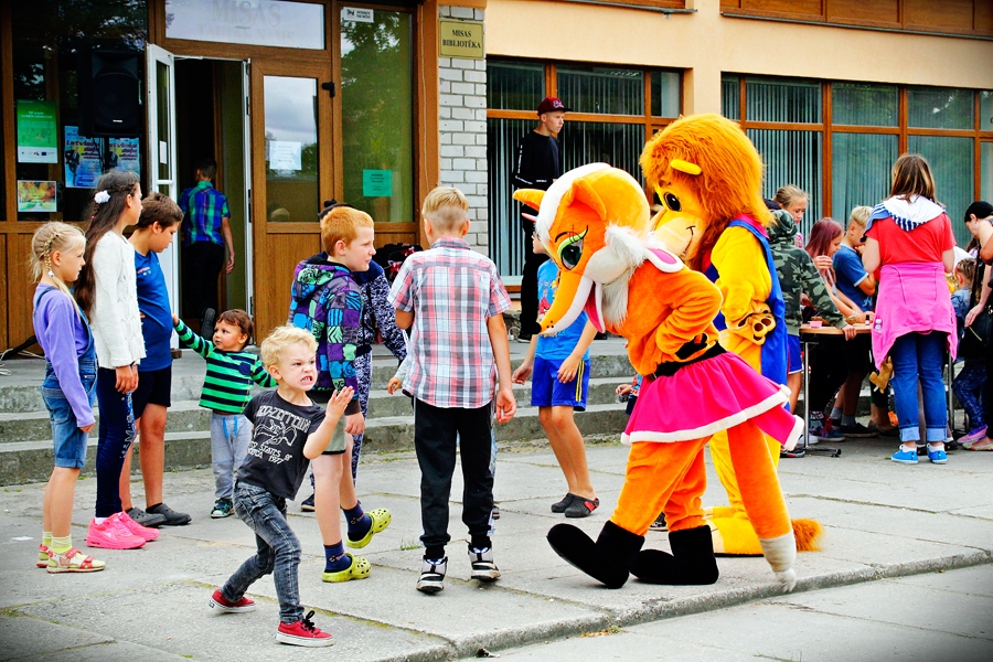 Misas ciematā sarīkojumi notiek tautas namā un pagalmā.
Autors: Alise Dreimane