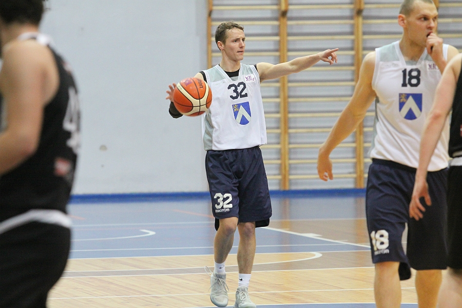 Toms Vilks (ar bumbu) spēlē pret «Ķekava/Optibet» bija Bauskas komandas rezultatīvākais spēlētājs ar 20 punktiem.
Autors: Elīna Gruncka