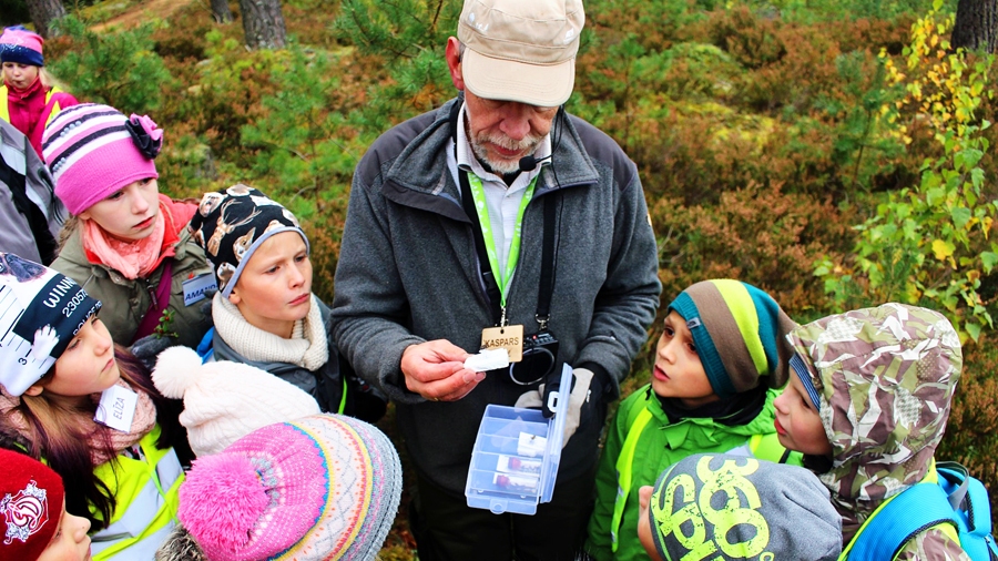 Kaspars Riže metodes, kā bērniem stāstīt par mežu, gadiem pats pārbaudījis praksē.
Autors: no LVM albuma