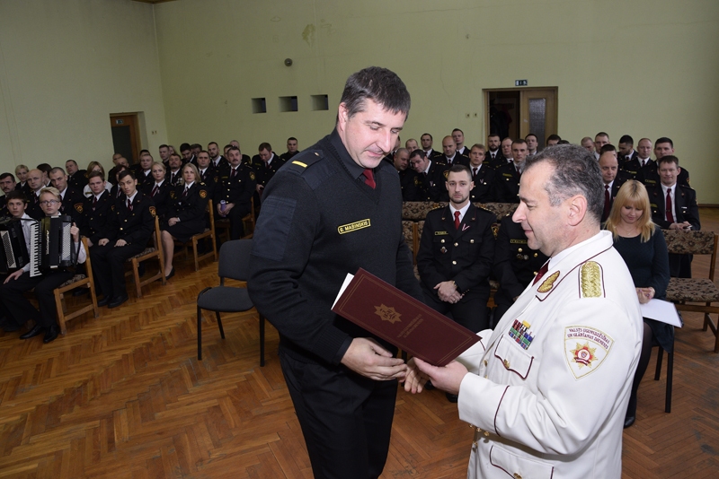 Godina ugunsdzēsēju glābēju Gunti Mašinski.
Autors: Ivars Bogdanovs