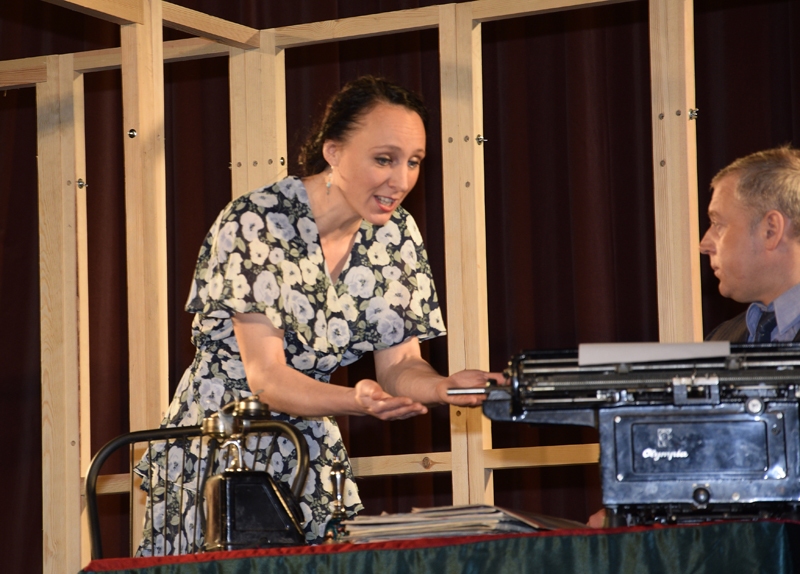 Augstāko žūrijas vērtējumu izpelnījās Bauskas tautas teātra iestudējums «Ērika».
Autors: Ivars Bogdanovs