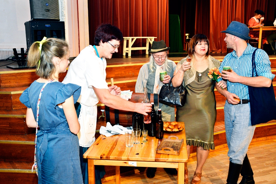 Vecsauliešu iestudējums «Apvienosimies» ieguva žūrijas augstāko vērtējumu.
Autors: Ivars Bogdanovs