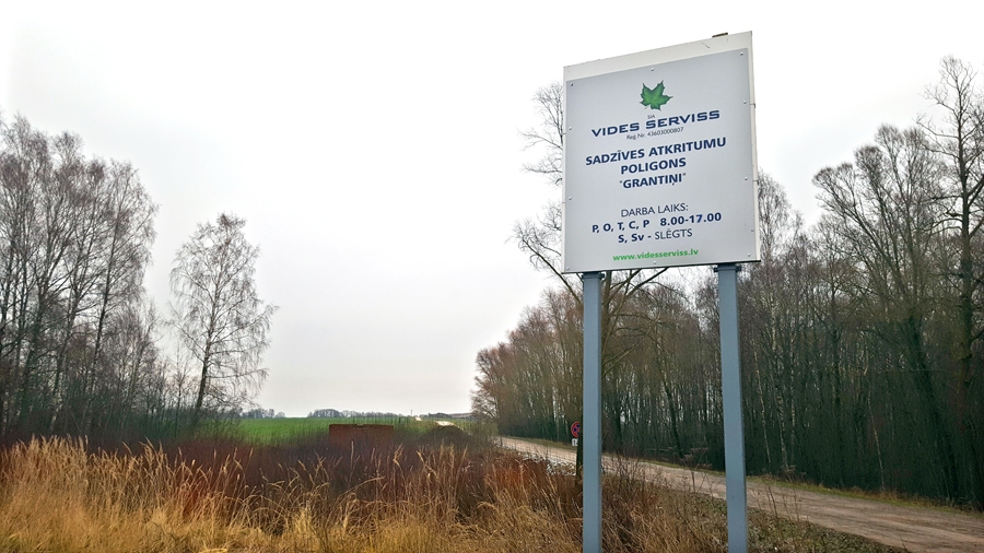 «Grantiņu» atkritumu apglabāšanas poligonā kapacitāte ļaus ar nākamā gada 1. janvāri pieņemt atkritumus tikai no Bauskas novada.