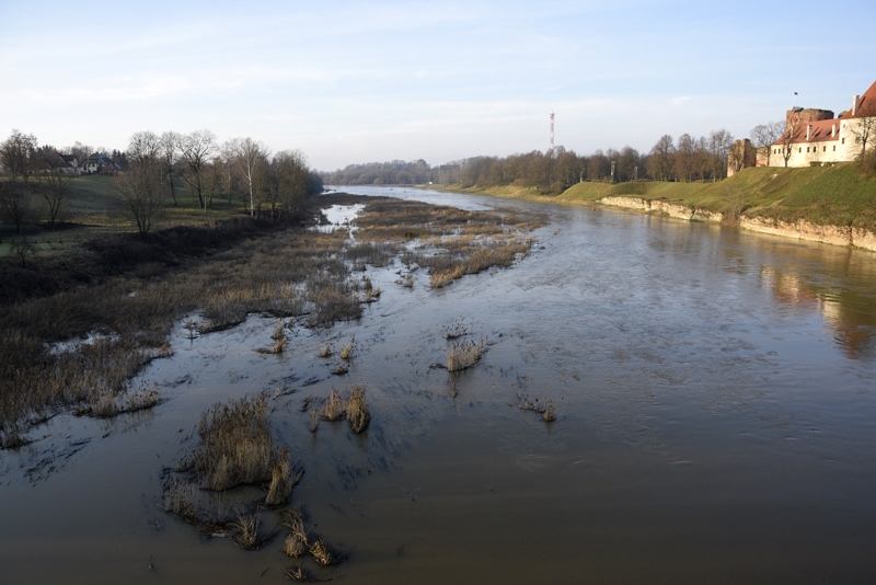 Mūsā pie Bauskas ūdens līmenis kopumā kāpis par 73 centimetriem.
Autors: Ivars Bogdanovs