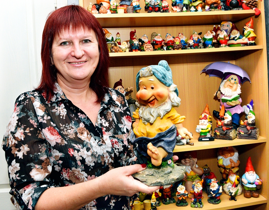 Daila Simsone zina katra rūķa stāstu, un mīļākais viņai ir meitas 
dāvātais.
Autors: Ivars Bogdanovs