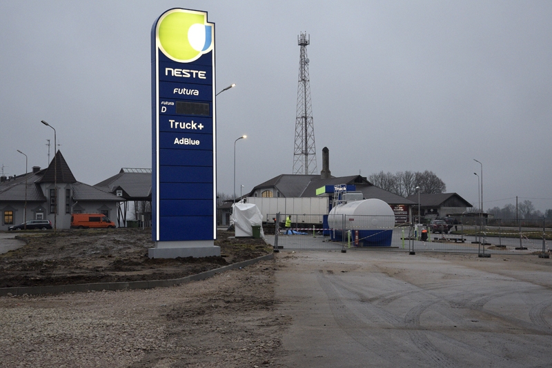 Bijušajā Grenctāles robežpunktā palielinās piedāvāto pakalpojumu klāsts – drīz te būs arī degvielas uzpildes stacija (DUS).
Autors: Ivars Bogdanovs