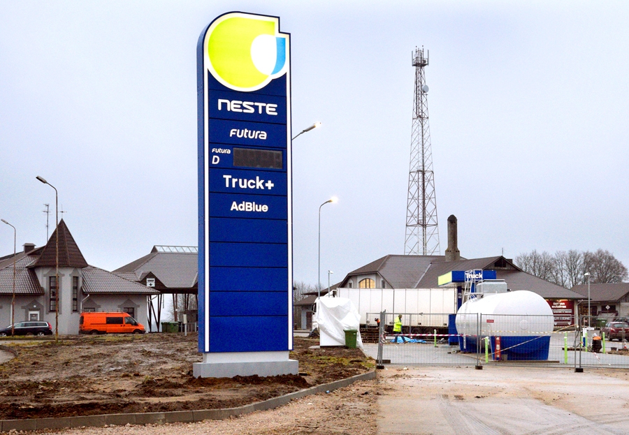 Uzņēmums «Neste» Grenctālē drīz atvērs jaunu degvielas uzpildes staciju.
Autors: Ivars Bogdanovs
