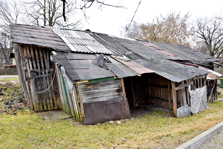 Malkas šķūnīši – vecpilsētas šarms. Vai arī šie – Plūdoņa ielā redzamie?
Autors: Ivars Bogdanovs