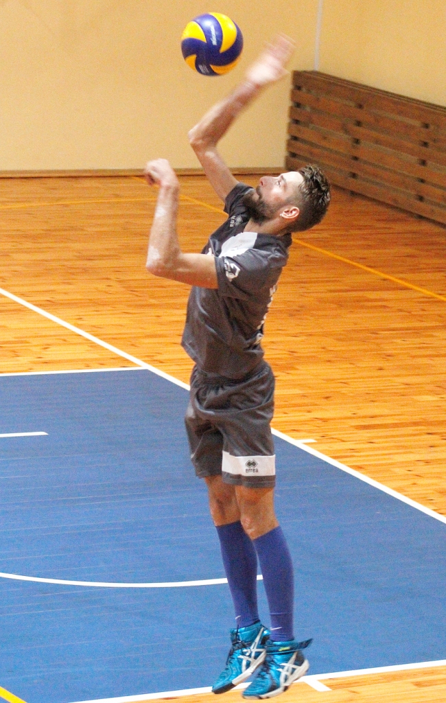 Armands Grudulis, Vecumnieku novada komandas rezultatīvākais spēlētājs.
Autors: Alise Dreimane