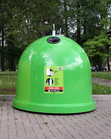 Bauskā un pilsētas apkaimē plānots izvietot 25 zvanveida konteinerus stikla savākšanai.
Autors: no ecobaltia.lv