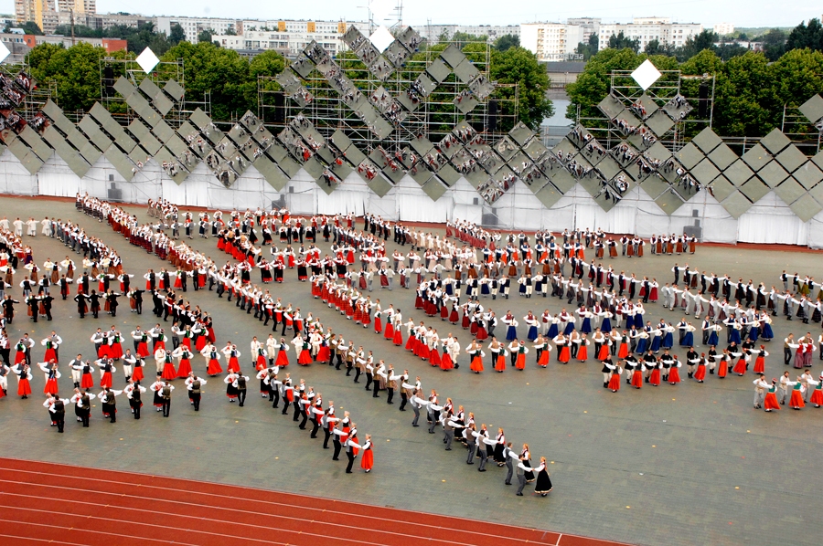 Daugavas stadions kopš 2013. gada deju svētkiem piedzīvojis nozīmīgu pārbūvi.
Autors: no «Bauskas Dzīves» arhīva