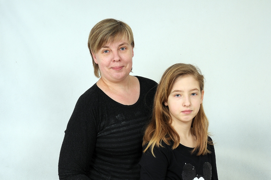 Lina kopā ar meitu Anci.
Autors: no personiskā albuma