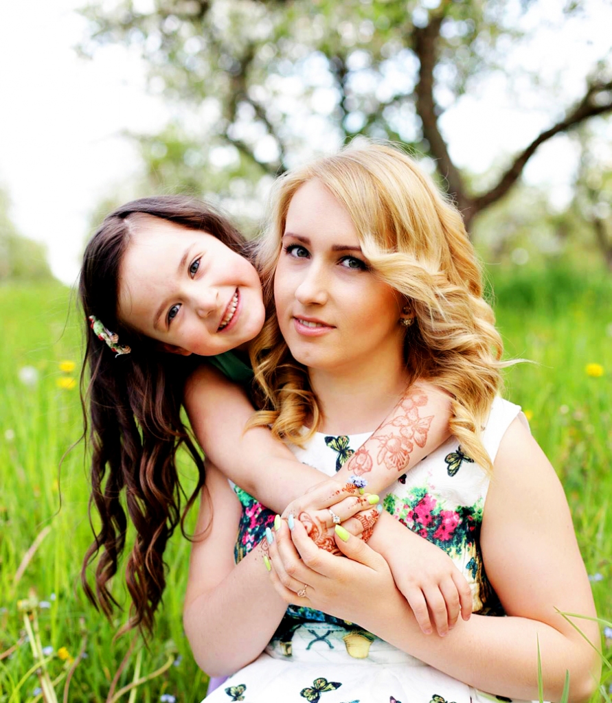 Zane Lazdiņa kopā ar meitu Elzu.
Autors: no personiskā albuma