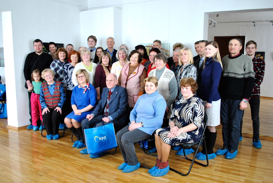 Konkursa dalībnieki sarīkojumā Bauskas muzejā.
Autors: Vilnis Auzāns