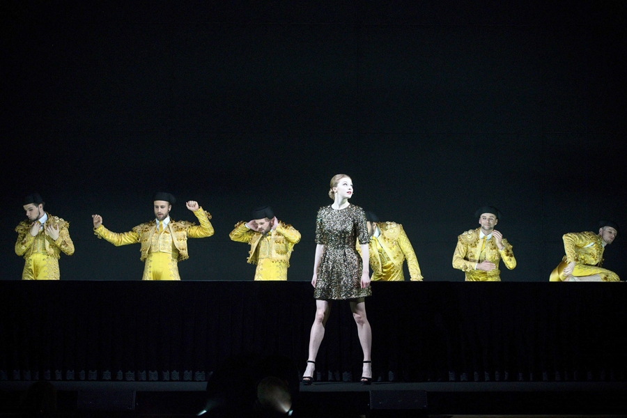 Agnese Cīrule, Nacionālā teātra aktrise, Salomes lomā.
Autors: Publicitātes foto