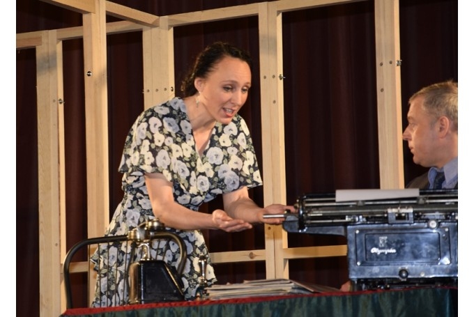 Bauskas Tautas teātris skatē izrādīs Elīnas Zālītes lugu «Ērika».
Autors: No arhīva.