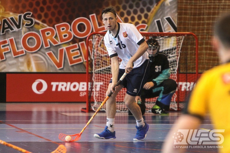 Aivis Barkovskis.
Autors: no floorball.lv