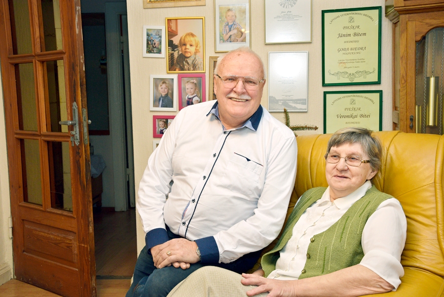 Veronika un Jānis Bites.
Autors: Ivars Bogdanovs