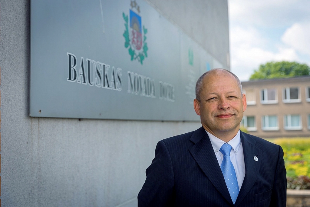 Opozīcijas līderis Aleksandrs Novickis.
Autors: bauska.lv