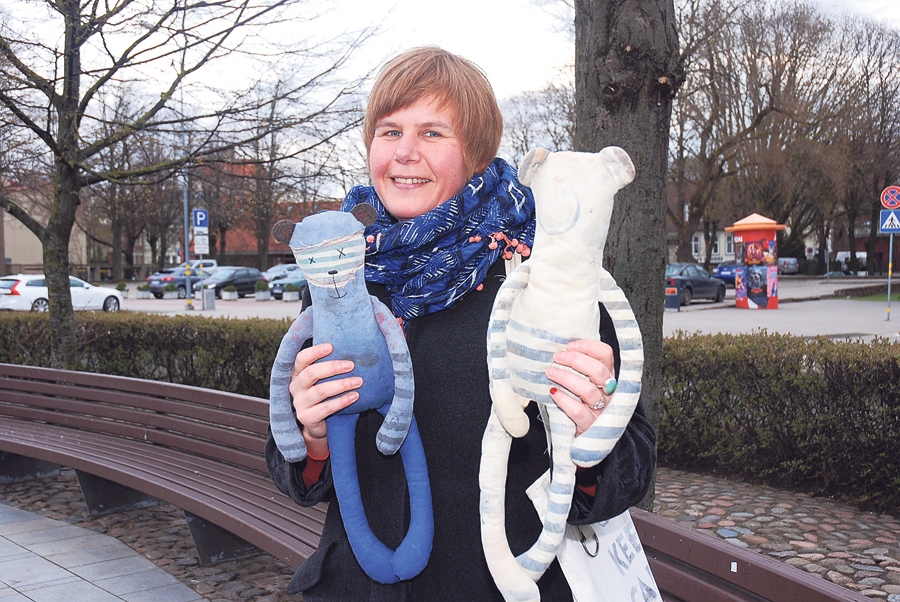 Kristīne Dekovice, Alfrēds Apdomīgais (no kreisās) un «Fun&Ugly» «ciltstēvs» Aigars.