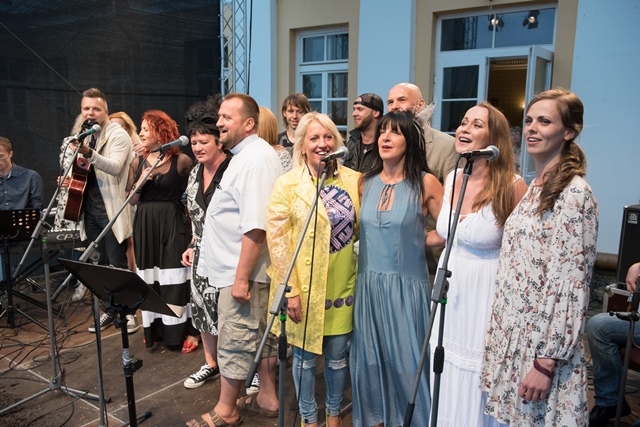 Iepriekšējais labdarības koncerts Bruknā.
Autors: Ilmārs Znotiņš