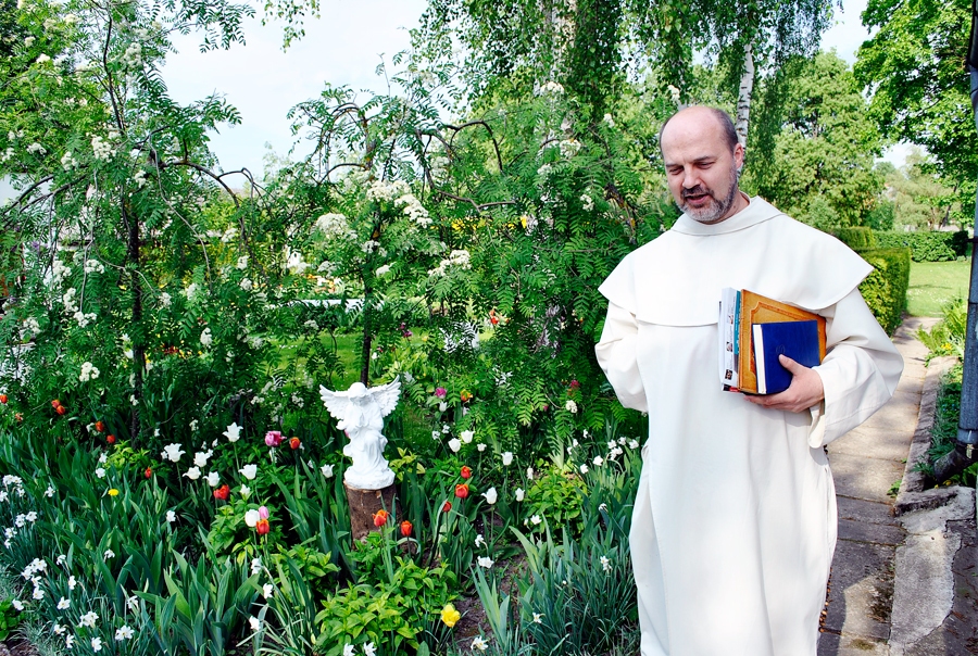 Skaistkalnes paulīniešu klostera tēvs Jānis.
Autors: Māris Krūmiņš