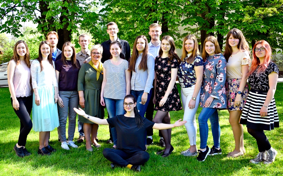 Bauskas Valsts ģimnāzijas 12.a klase.
Autors: Ivars Bogdanovs