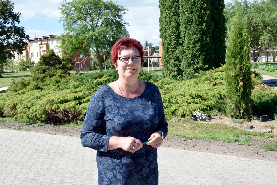 Strādāt skolā Dainai Lapkovskai patīk.
Autors: Ivars Bogdanovs