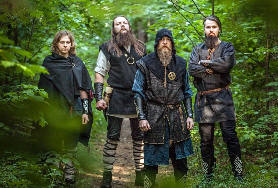 Pagānmetāla apvienība «Skyforger».
Autors: Publicitātes foto.