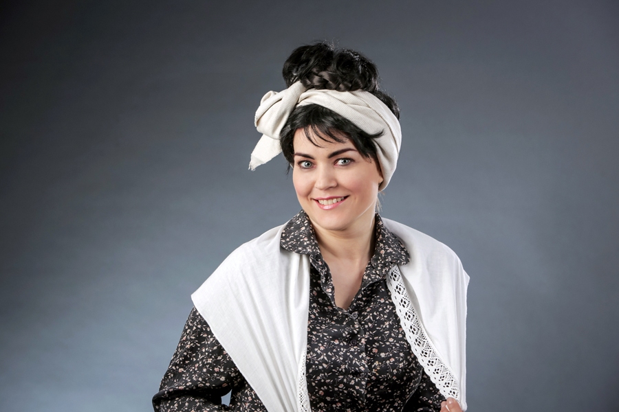 Sarmīte Rubule Pindacīšas lomā.
Autors: publicitātes foto