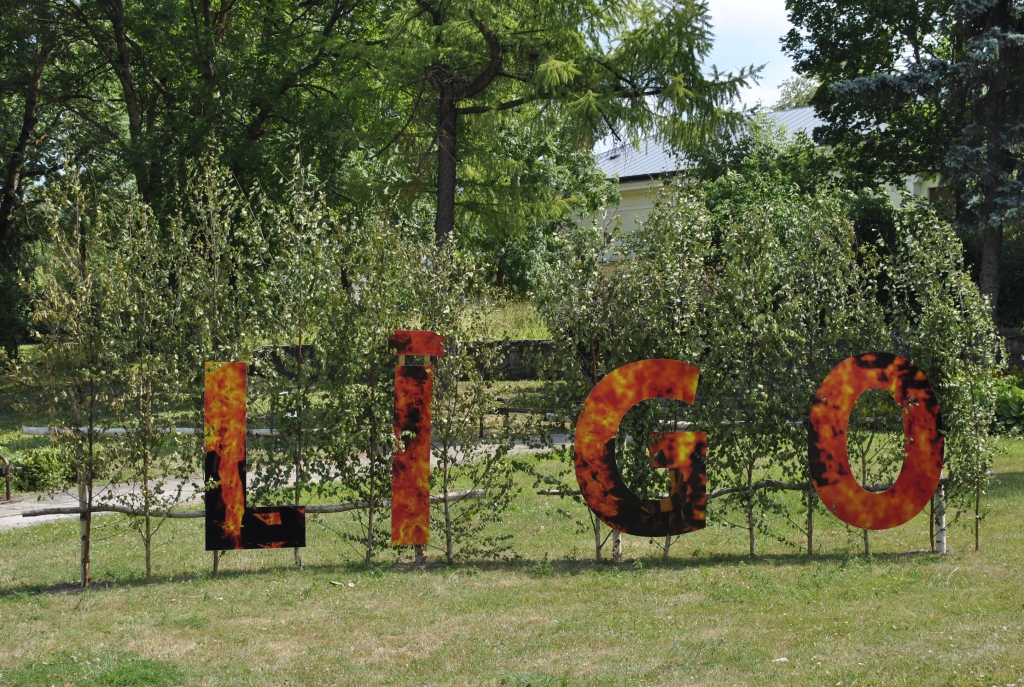 «Līgo»  uzraksts Kalna ielā.
Autors: Vilnis Auzāns