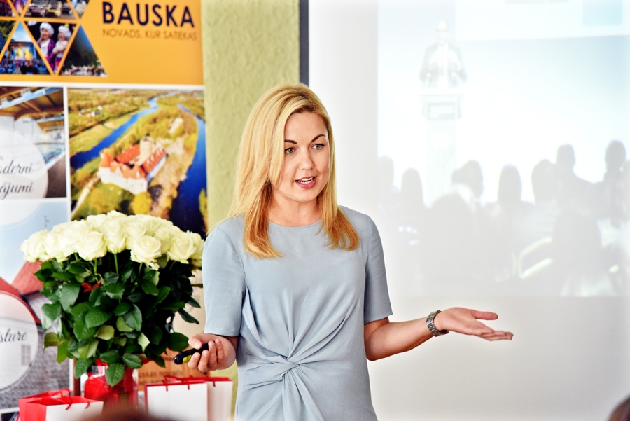 Evita Feldberga uzsvēra, ka klastera apvienībā bijušie konkurenti var kļūt par ļoti labiem sadarbības partneriem.
Autors: Uldis Varnevičs