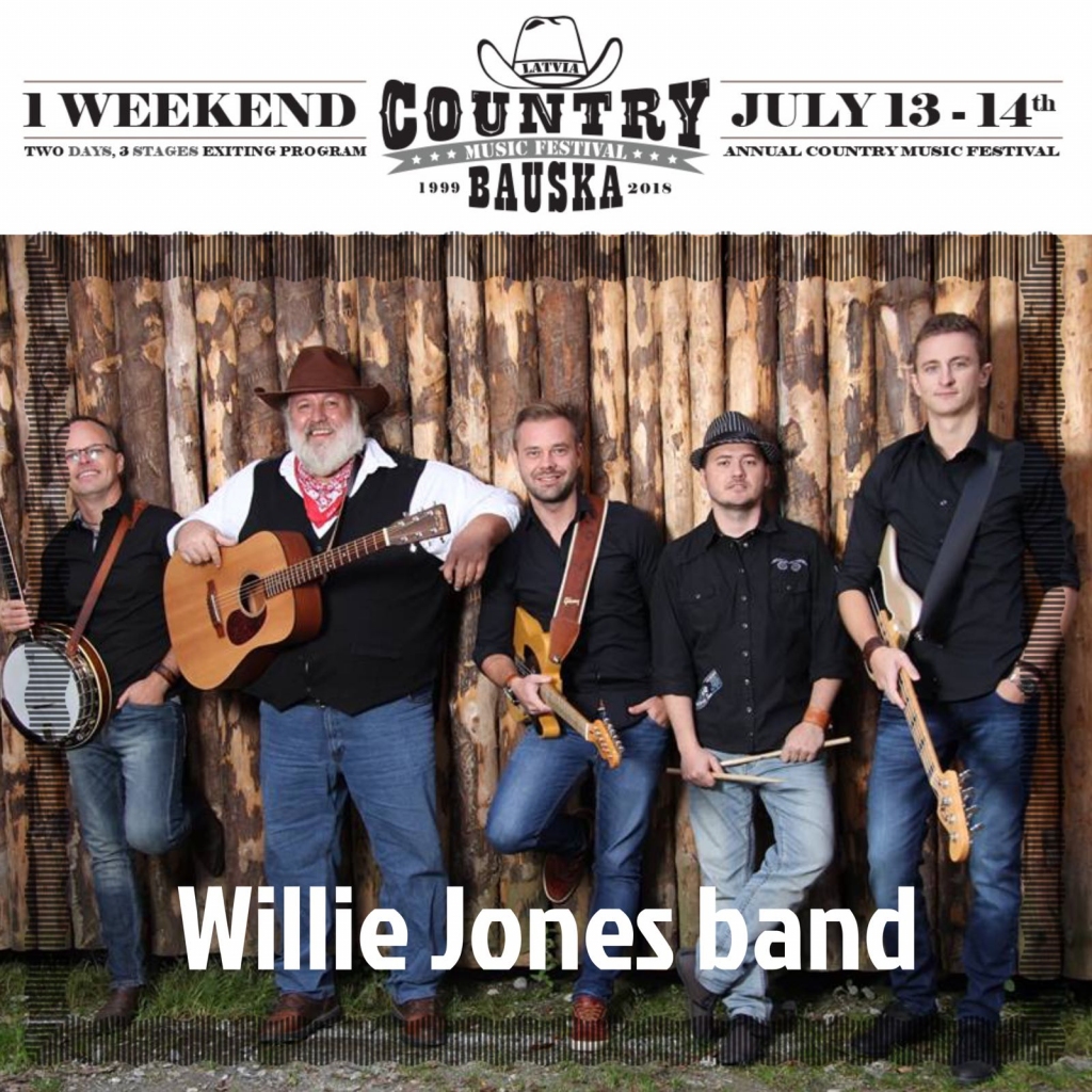 «Willie Jones Band» ir gatava pozitīvi pārsteigt Bauskas kantrifestivāla apmeklētājus.
Autors: Publicitātes foto