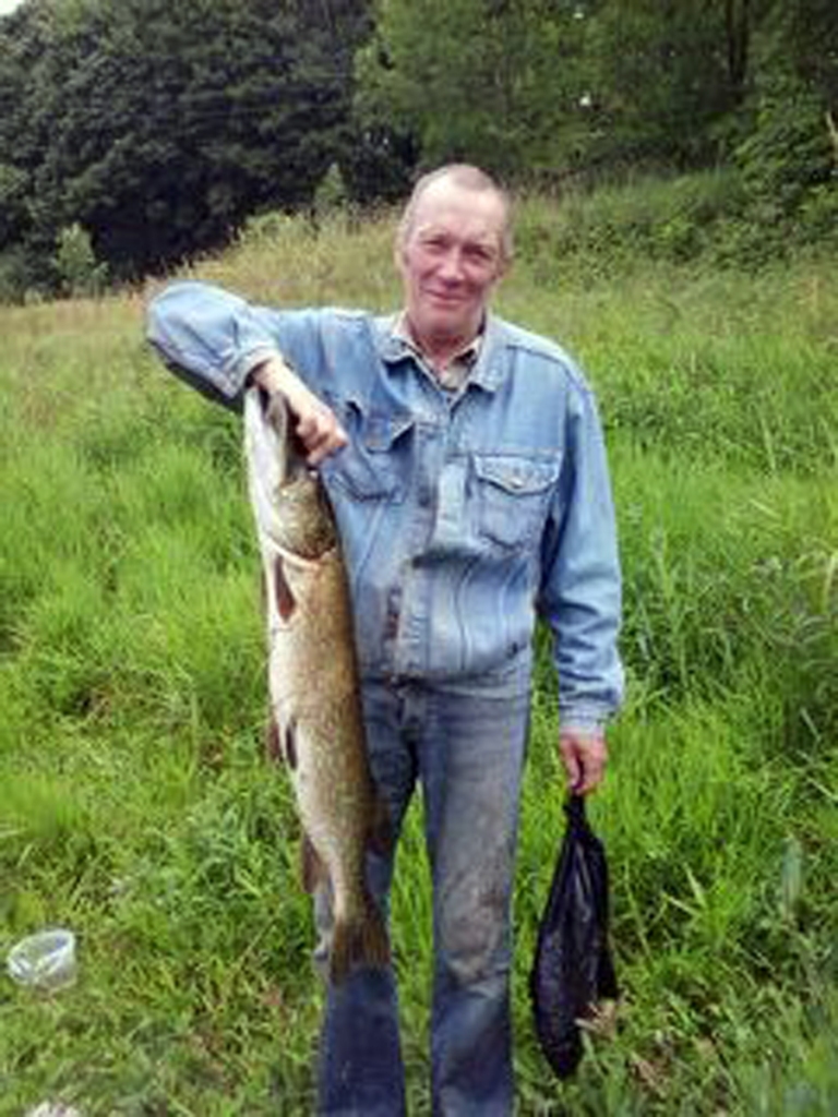 Ilgonis Daģis ar savu lomu – 6,15 kilogramus smago līdaku.
Autors: no albuma