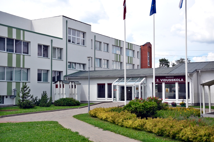 Bauskas 2. vidusskola.
Autors: no «Bauskas Dzīves» arhīva