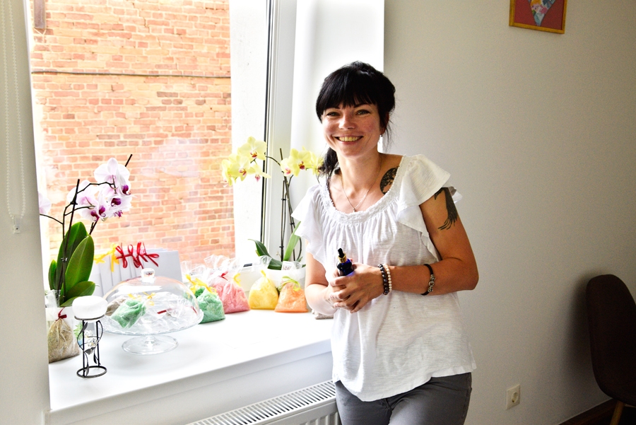 Kristīne Dunike SPA sejas masāžas kabinetā Bauskā.
Autors: Ivars Bogdanovs